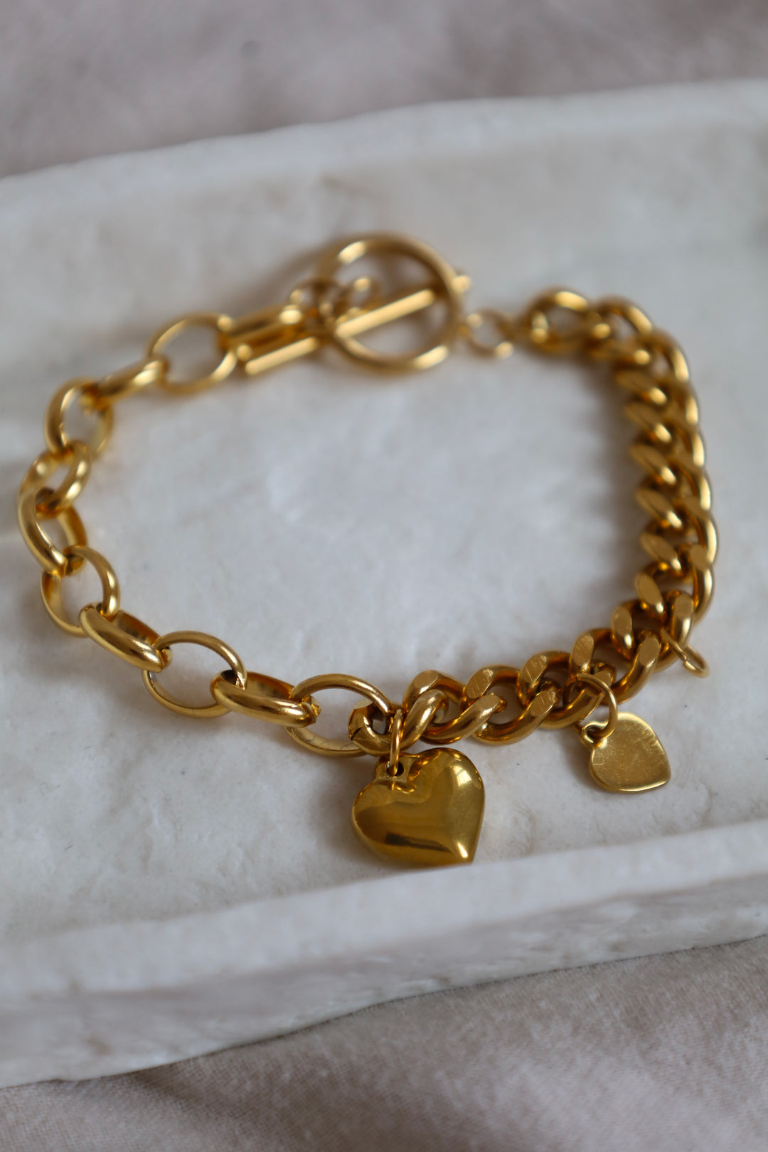 Bracelet Love Plaqué or